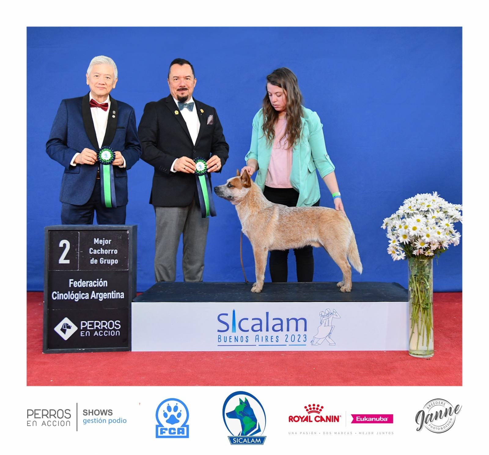 2do mejor cachorro de grupo Sicalam BsAs 2023